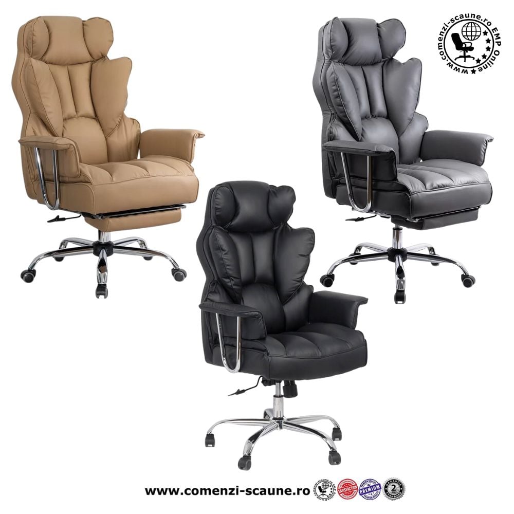 3 scaune comode și rezistente pentru biroul tău, Office 413, 3 culori